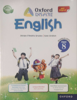 Oxford inspire English class 8(Pepper back, Kate graltor)