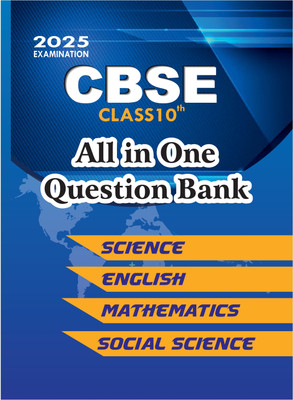 CBSE All in One Question Bank Class 10 Board Exams Science, Mathematics (Standard), Social Science and English Language & Literature(Paperback, unknown)