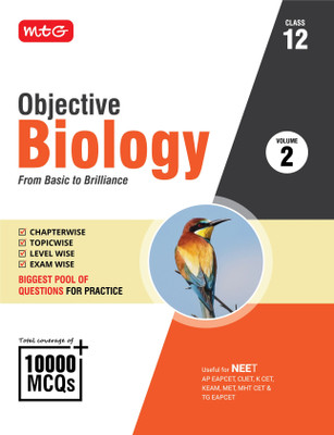 MTG Objective Biology Volume-2 For NEET & State-Level Medical Entrances | Coverage of 10000+ MCQs Chapter-wise Topic-wise Level-wise Exam-wise | Latest Edition 2025-26(Paperback, MTG Editorial Board)