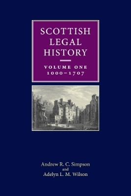 Scottish Legal History(English, Electronic book text, Simpson Andrew R. C.)