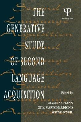 The Generative Study of Second Language Acquisition(English, Paperback, unknown)