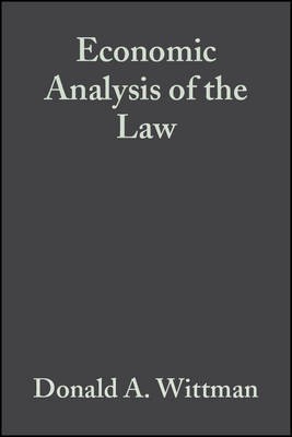 Economic Analysis of the Law(English, Hardcover, unknown)