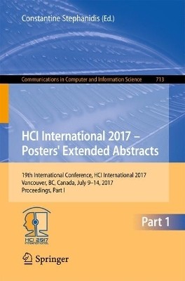 HCI International 2017 - Posters' Extended Abstracts(English, Paperback, unknown)