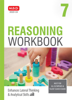 MTG Olympiad Reasoning Workbook Class 7 - Enhances Lateral Thinking & Analytical Skills, Reasoning Workbook For SOF Olympiad & Talent Search Exam(Paperback, PALLAVI AGGRAWAL)