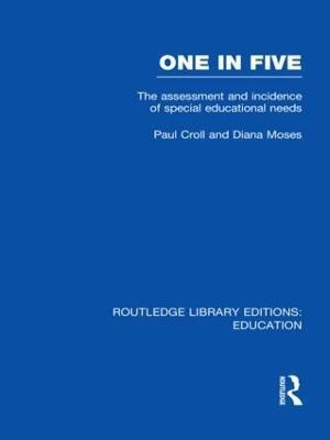 One in Five (RLE Edu M)(English, Hardcover, Croll Paul)