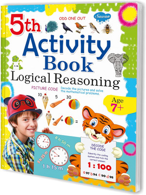 5th Activity Book Logical Reasoning(Sawan)(Paperback, Manoj Publication)