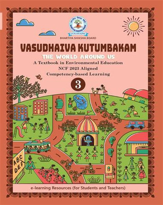 Vasudhaiva Kutumbakam Class-3 Rural(64GSM)(Perfect Binding, BHARTIYA SHIKSHA BOARD)