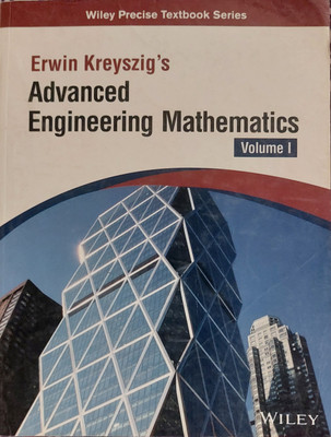 Kreyszig's Advanced Engineering Mathematics, Vol I, (as Per Syllabus of Vtu)  - Advanced Engineering Mathematics by Erwin Kreyszig. 2014 Edition(English, Paperback, India Wiley)