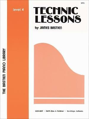 Technic Lessons Level 4(English, Sheet music, Bastien James)