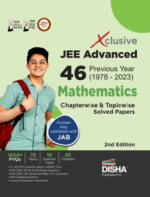 Xclusive Jee Advanced 46 Previous Year (1978 - 2023) Mathematics Chapterwise & Topicwise Solved Papers(English, Paperback, Singh Raghvendra)