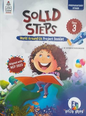 solid steps world around Us Project booklet Class 3(Paperback, .)
