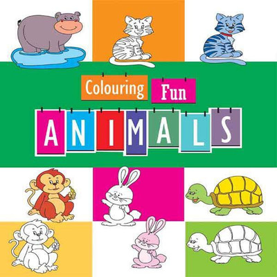 Colouring Fun Animals(English, Paperback, Vohra Nidhi)