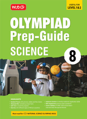 MTG Olympiad Prep-Guide Class 8 Science (NSO) - Detailed Theory, Self Test with NSO Chapterwise Previous Year Question Paper For SOF 2024-25 Exam(Paperback, MTG Editorial Board)