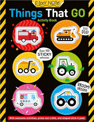 Sticky Notes Things That Go Activity Book(English, Paperback, Collingwood Sophie)