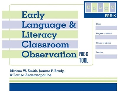 Early Language and Literacy Classroom Observation(English, Paperback, Smith Miriam W.)