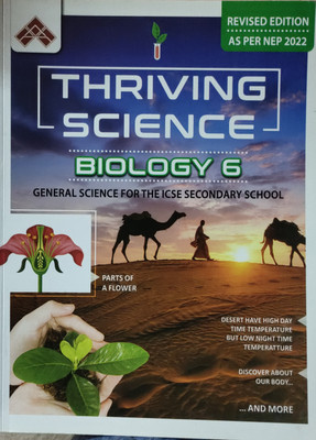 THRIVING SCIENCE BIOLOGY CLASS 6(Paperback, Dr. Saudamini agarwal)