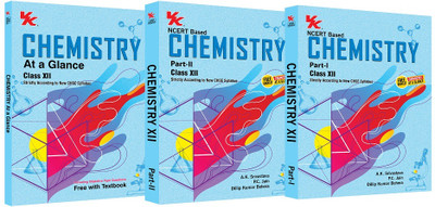 Chemistry Part I & II Textbooks (Set of 2) & Free Glance of Objective Type Question Book for Class 12 CHSE Board Examinations(Paperback, A.K Srivastava, P.C Jain, Dilip Kumar Behra)
