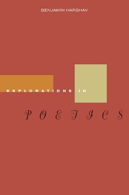 Explorations in Poetics(English, Hardcover, Harshav Benjamin)