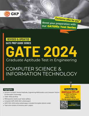Gate 2024:Computer Science and Information Technology - Guide(English, Paperback, Garg Vinit)