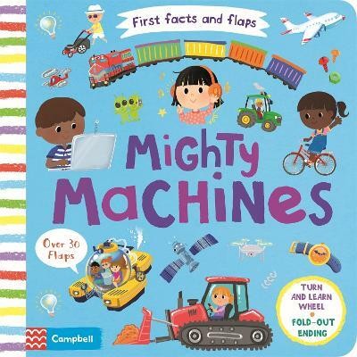 Mighty Machines(English, Board book, Books Campbell)