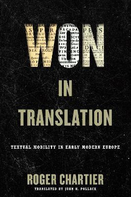 Won in Translation(English, Hardcover, Chartier Roger)