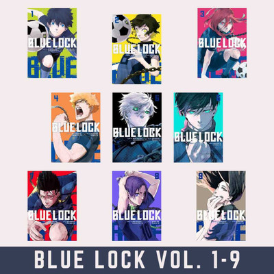 Blue Lock Manga Combo Set, Vol. 1-9 (English, Paperback, Kaneshiro Muneyuki)(Paperback, Kaneshiro Muneyuki)
