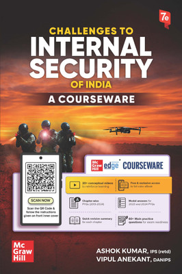 Challenges to Internal Security of India Courseware (English) for Upsc CSE 2025-26(English, Paperback, Kumar Ashok)