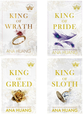 King of Wrath, King of Pride, King of Greed And King of Sloth (4 Book Combo)(Paperback, Ana Huang)