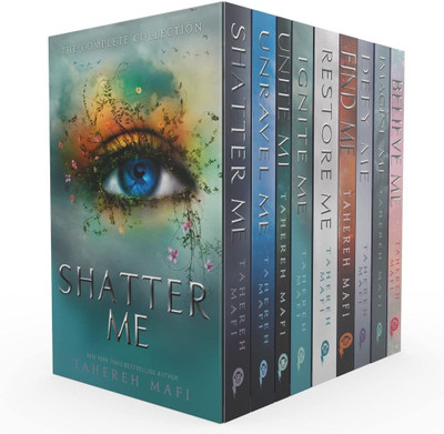Shatter Me Box Set (1-9) Volumes Collection(Paperback, Tahereh Mafi)