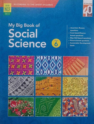 MY BIG BOOK OF SOCIAL SCIENCE CLSS 6 RATNA SAGAR(Paperback, R. K JAIN)