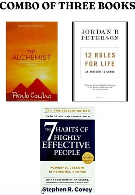 The Alchemist + 12 Rules For Life + The 7 Habits Of Highly Effective People (3 Book Combo)(Paperback, JMD BOOKS)