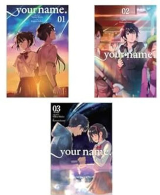 Your name vol 1 ,2 and 3(Paperback, Makoto Shinkai)