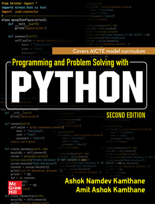 Programming and Problem Solving with Python | Second Edition(Paperback, Amit Ashok Kamthane, Ashok Namdev Kamthane)