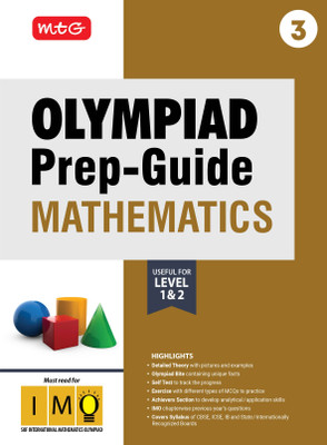 MTG Olympiad Prep-Guide Class 3 Mathematics (IMO) - Detailed Theory, IMO Chapterwise Previous Years Questions with Self Test For SOF 2025-26 Exam(Paperback, MTG Editorial Board)