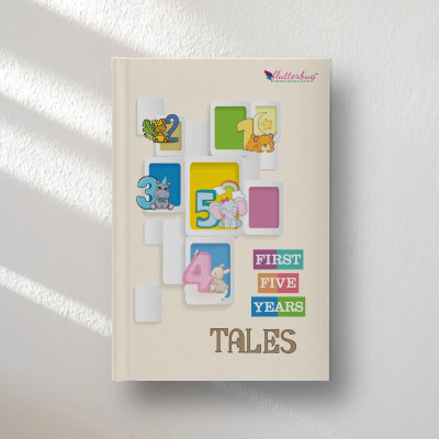 The Tale of First Five Years - Baby Memories Scrapbook Album from Birth to Fifth Birthday(Hardcover, By Flutterbug)