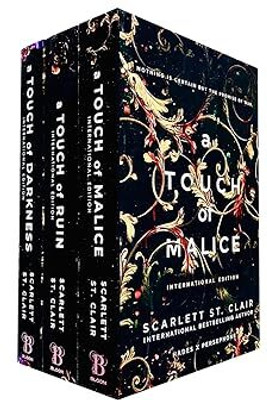 Hades X Persephone 3 Books Collection Set By Scarlett St. Clair(A Touch of Darkness, A Touch of Ruin & A Touch of Malice) Paperback – 3 March 2023(Paperback, Scarlett St. Clair)