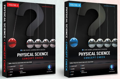 Physical Science Practice Questions with Solution & Concepts (Vol I & II) for CSIR NET, SET, BARC, TIFR & JEST  - Physical Science Books of Practice Questions with Solution & Concepts (Vol I & II) for CSIR NET, GATE, SET, BARC & JEST(Paperback, Kailash Choudhary)