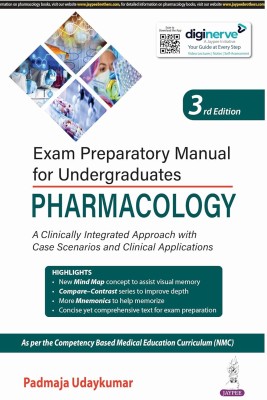 Exam Preparatory Manual for Undergraduates: Pharmacology(English, Paperback, Udaykumar Padmaja)