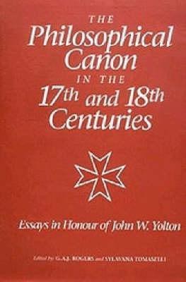 The Philosophical Canon in the Seventeenth and Eighteenth Centuries(English, Hardcover, unknown)