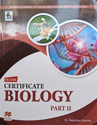Frank Certificate Biology Part II(Paperback, Dr. Rajendra Sharma)