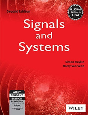 (USED-LIKE NEW) Signals And Systems(Paperback, Simon Haykin, Barry Van Veen)