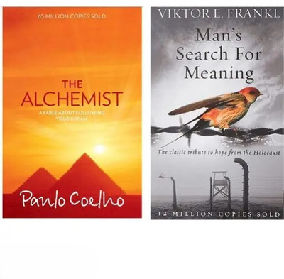 The Alchemist + Man's Search For Meaning (2 Book Combo)(Paperback, JMD BOOKS)