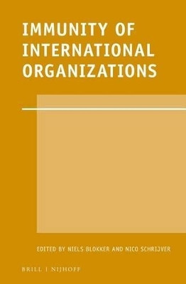 Immunity of International Organizations(English, Electronic book text, unknown)