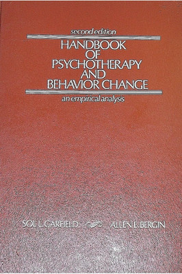 Handbook of Psychotherapy and Behavior Change(English, Hardcover, Bergin Allen E.)