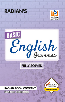 Radian Basic English Grammar Book Fully Solved for All Competitive Exams(English, Paperback, Radian Book Company)