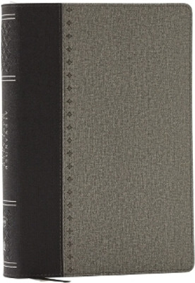 Alexander Maclaren Study Bible: Encouragement and Insights for a Christ-Centered Life (NKJV, Black/Gray Leathersoft, Comfort Print)(English, Leather / fine binding, Nelson Thomas)