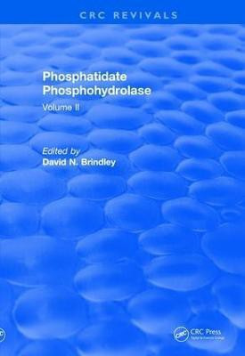 Revival: Phosphatidate Phosphohydrolase (1988)(English, Paperback, Brindley David N.)