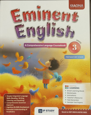 Eminent English (A Comprehensive Language Coursebook) Grade 3(Paperback, Soma Dutta, Shreya Jain)