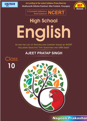 Noootan UP Board English Textbook for Class 10th Academic Year 2025-26  - Nageen Prakashan(Paperback, Ajeet Pratap Singh)
