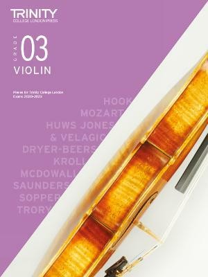 Trinity College London Violin Exam Pieces From 2020: Grade 3(English, Sheet music, College London Trinity)